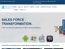 Tablet Screenshot of microvisioninfosystems.com